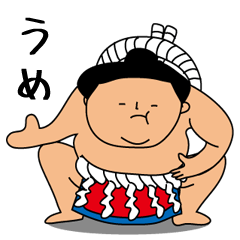 Sumo wrestling for Ume