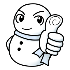 Snowman ICE's sticker