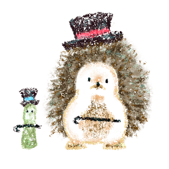 Hedgehog and Caterpillar