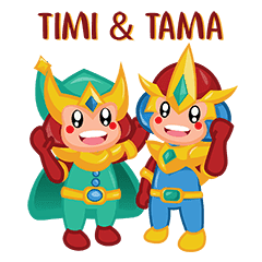 Timi & Tama | Yabe-LINE貼圖代購 | 台灣No.1,最便宜高效率的代購網