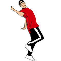 Dance Moves - Stiker LINE | LINE STORE