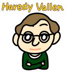 HAREDY VALLEN'S Sticker