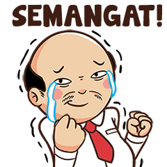 Boss Nyebelin Stiker LINE LINE STORE Boss Nyebelin Stiker LINE LINE STORE