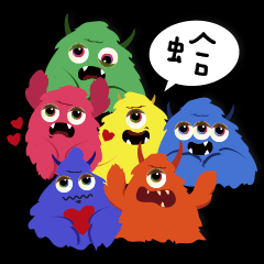 color monsters-