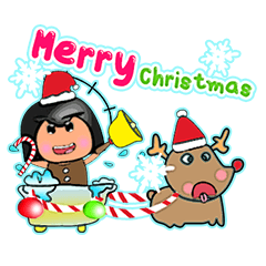 Merry Christmas. Hana ^^..