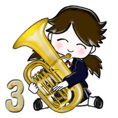 吹奏楽部 Jc Jk Line スタンプ Line Store 吹奏楽部 Jc Jk Line スタンプ Line Store