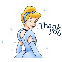 Cinderella Animated Stickers