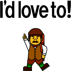 Frequently moving stickers of GOLF