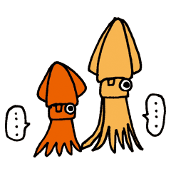 illustration of squid