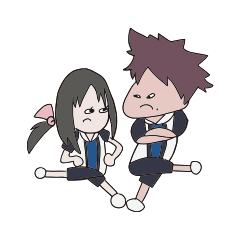 HANEBADO! OFFICIAL STICKER