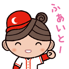 Hiroshima Dialect Sticker (Sports ver.)