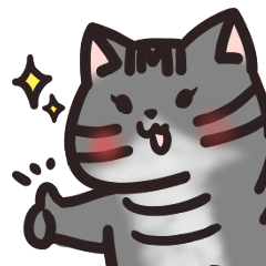 Cat Koume Sticker