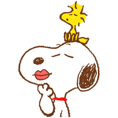Snoopy Woodstock Line Stickers Line Store