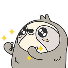 Awkward Sloth by Awkward Animal