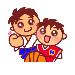 My Karate and Basketball daily sticker.
