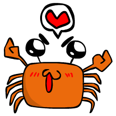 Crabs can also be very cute