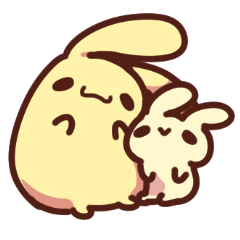 Bunny Bean and Kino-chan