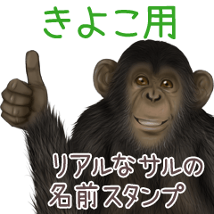 Kiyoko Monkey's real name Sticker