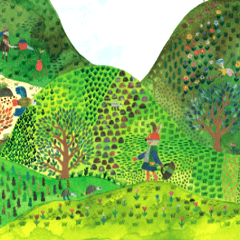 マスダカルシ絵本 ぼくここにいるよ Line スタンプ Line Store