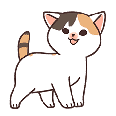 ほとんどのダウンロード 三毛猫 イラスト