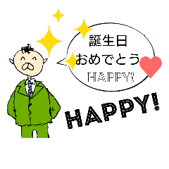 happy man message