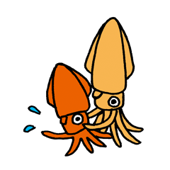 Illustration of squid 2