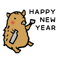 New Year's Boar