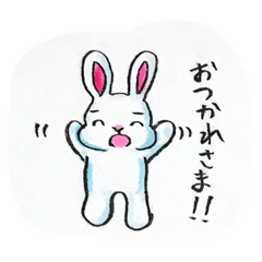 Usagi and chocolate rabbit