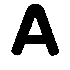 アルファベットスタンプ ABC