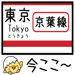 Inform station name of Keiyo Line2