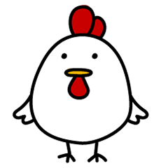 Mr.chicken and chick