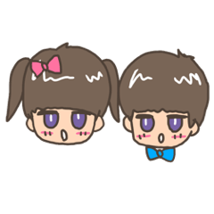 kawaii twins boy&girl2