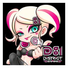 DISTRICT81 Gaming Sticker #1