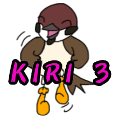 The sparrow KIRI 3