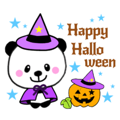Baby panda/autumn&Halloween 40set