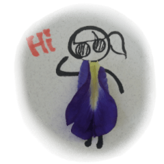 Little One of Butterfly Pea flowers-2