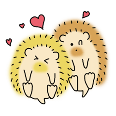 Urchin Hedgehog [Couple]