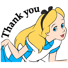 Alice In Wonderland Animated Stickers Line Stickers Line Store