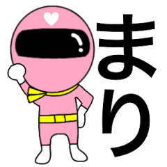 Mysterious pink ranger2 Mari