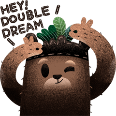 Hey! Double Dream-Leaf Bear
