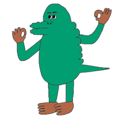 Dia do crocodilo verde
