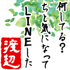 Watanabe's humorous poem -Senryu-