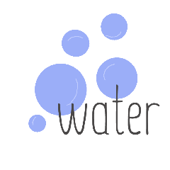 water (several languages ver.)