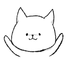 Shiratama cat Sticker