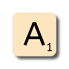 alfabeto do jogo de tabuleiro