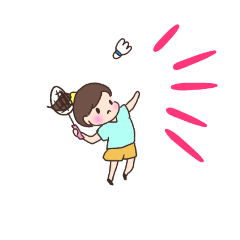 badminton girl 1