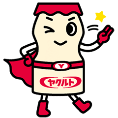 Yakult Man And Friends Line Stickers Line Store