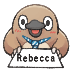 Unfriendly animals shout my name:Rebecca