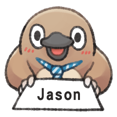 Unfriendly animals shout my name:Jason