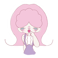 Pastel style girl